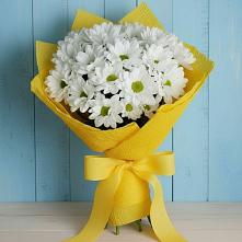 Букет цветов из:  Хризантемы #REPLACE_PRED# Посёлок центральной усадьбы совхоза Мир
