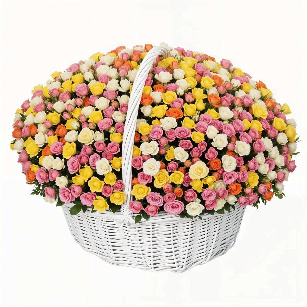 Премиум букет из: Розы в Посёлок центральной усадьбы совхоза Мир