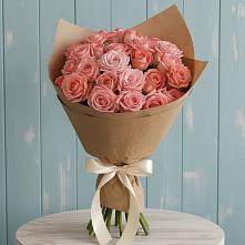 Букет цветов из:  Розы #REPLACE_PRED# Посёлок центральной усадьбы совхоза Мир