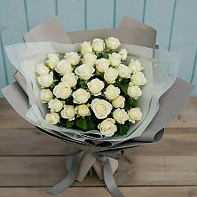 Букет Белоснежная нежность в Посёлок центральной усадьбы совхоза Мир